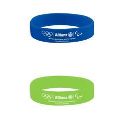 Silicone wristbands - On stock